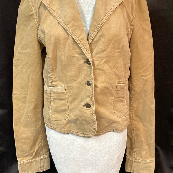 DKNY Jeans corduroy tan jacket - Picture 1 of 6